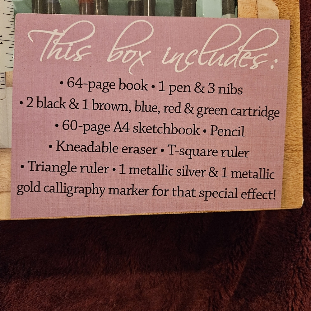 NIB Calligraphy set - Picture 6 of 6